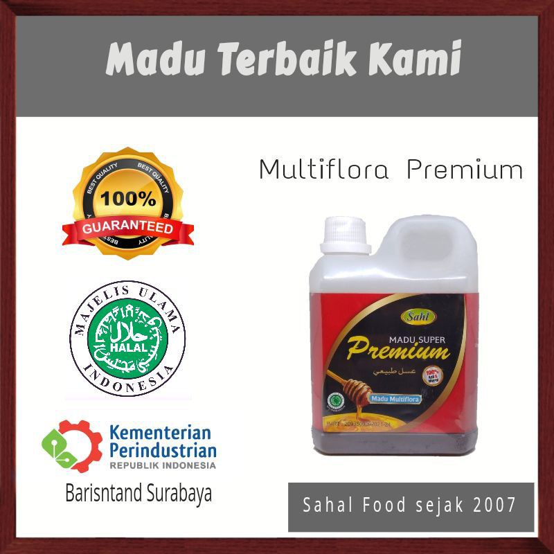 

Madu Asli Premium Multiflora Sahl