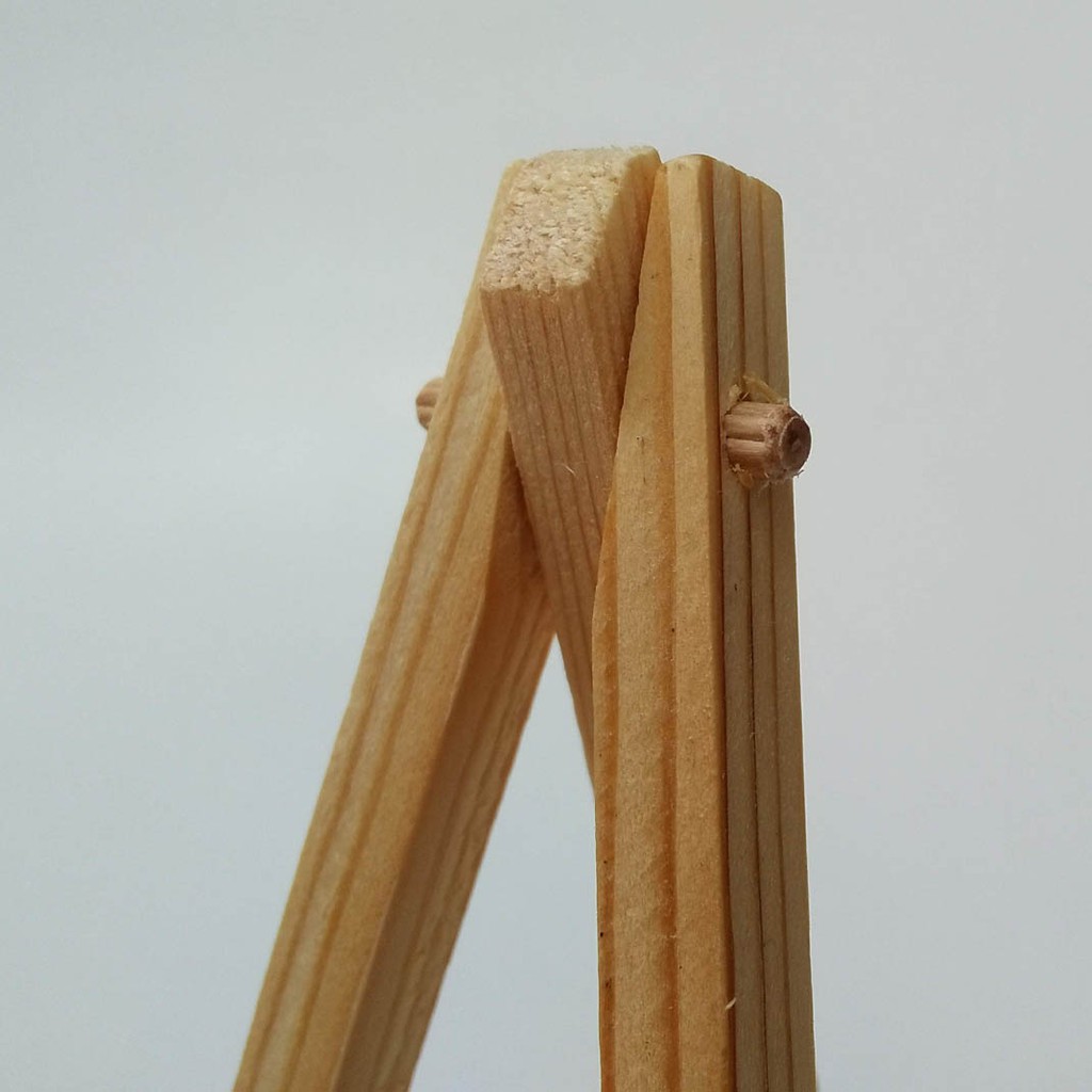 Mini Easel - Stand Lukisan Mini size 15 x 8 cm