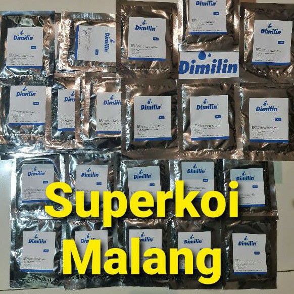 Dimilin Obat Kutu Ikan Koi Import High Quality 10 Gram