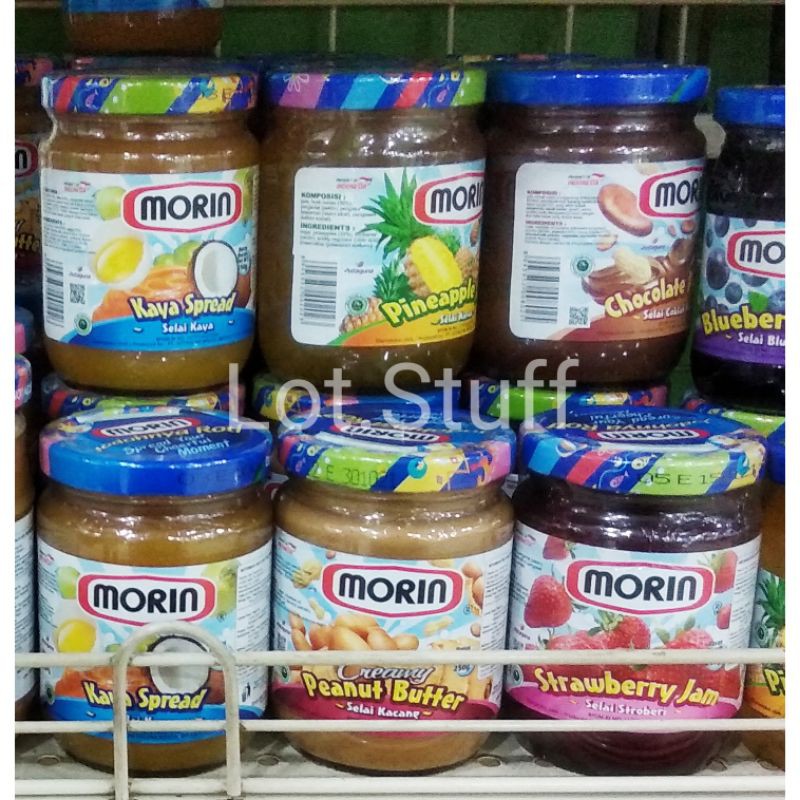 

Morin Topping Selai Untuk Roti dan Dessert Botol Kaca Besar 250gr