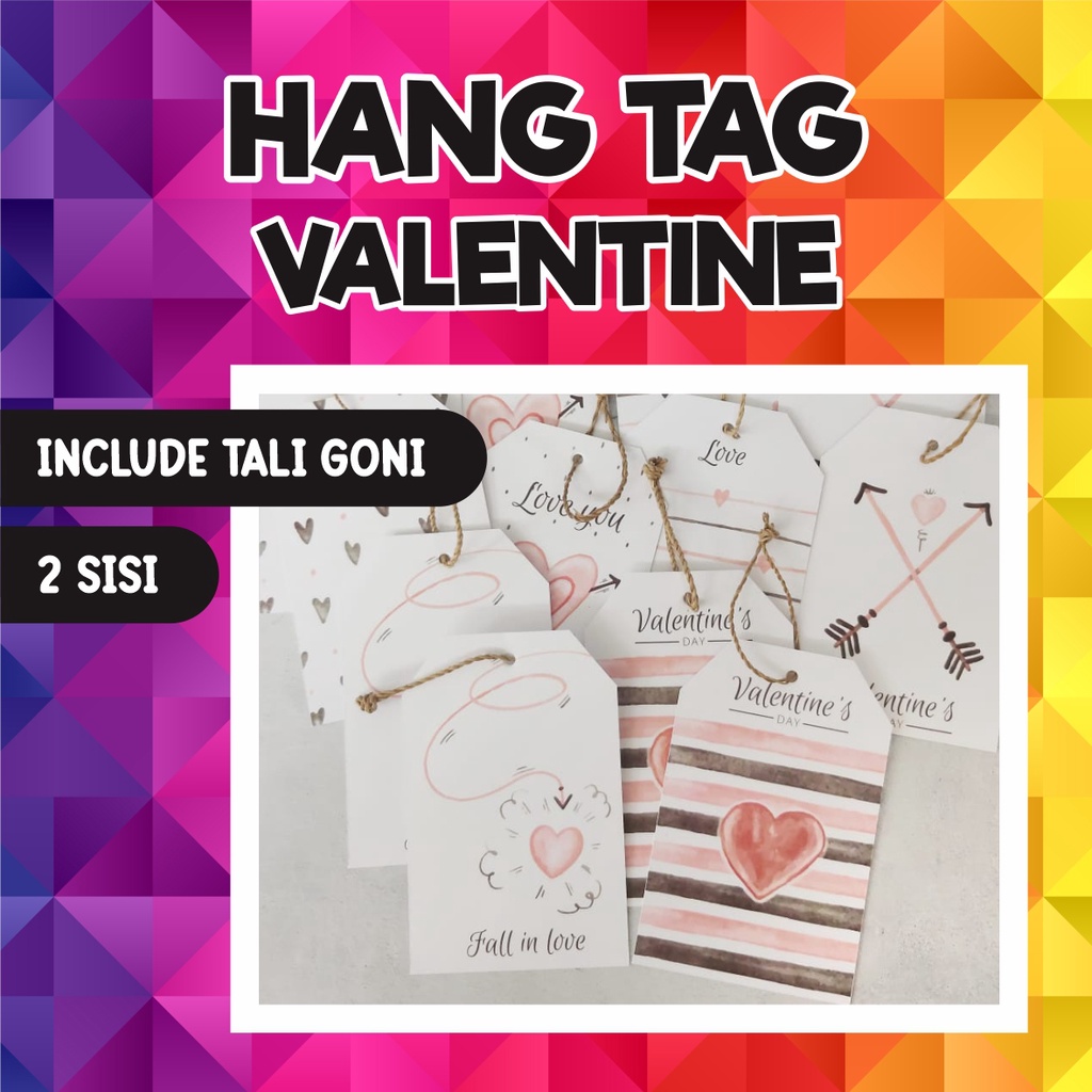 

HANG TAG VALENTINE/TAG VANTINES DAY MURAH