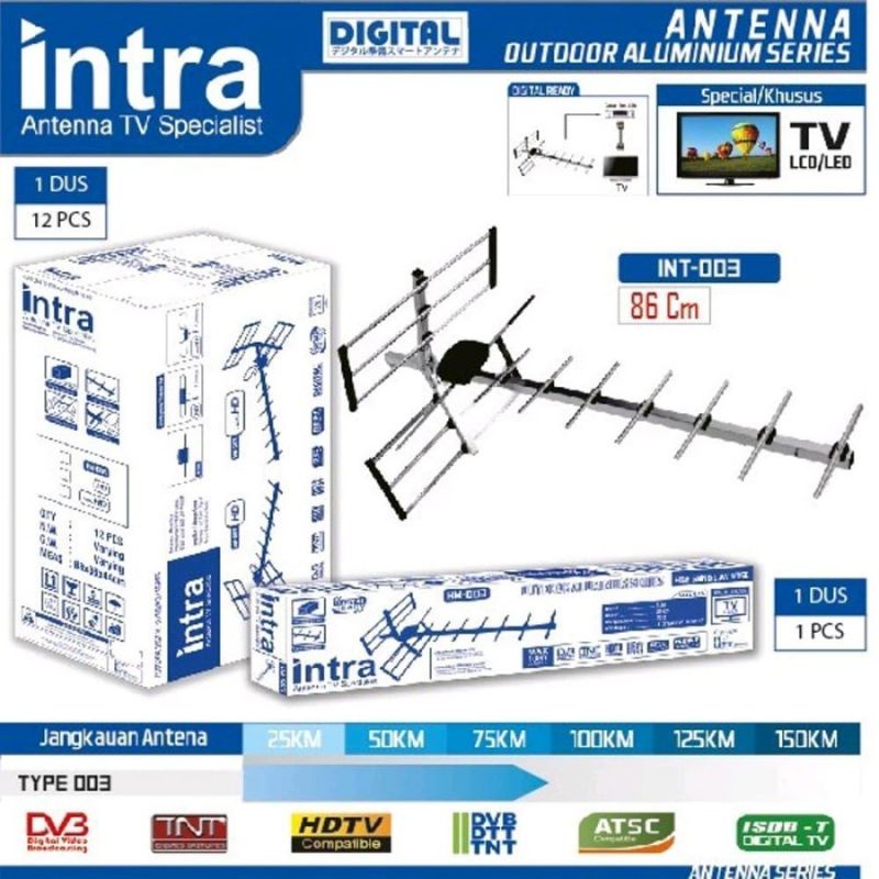 Antena TV Digital Intra Outdoor 003