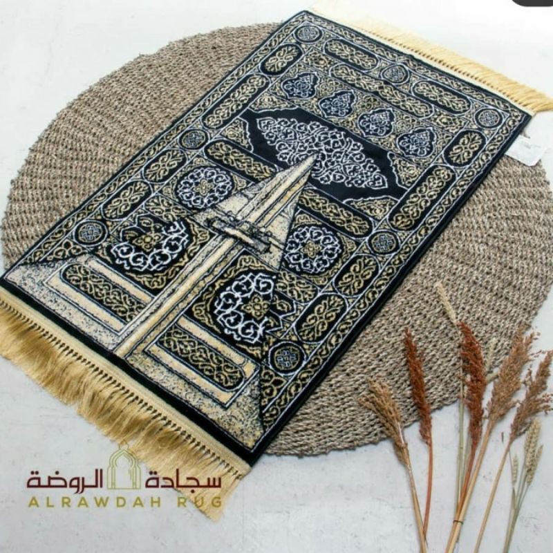 Sajadah Kiswah AL RAWDAH / Rawda / Raudhah / Roudha ori Madinah