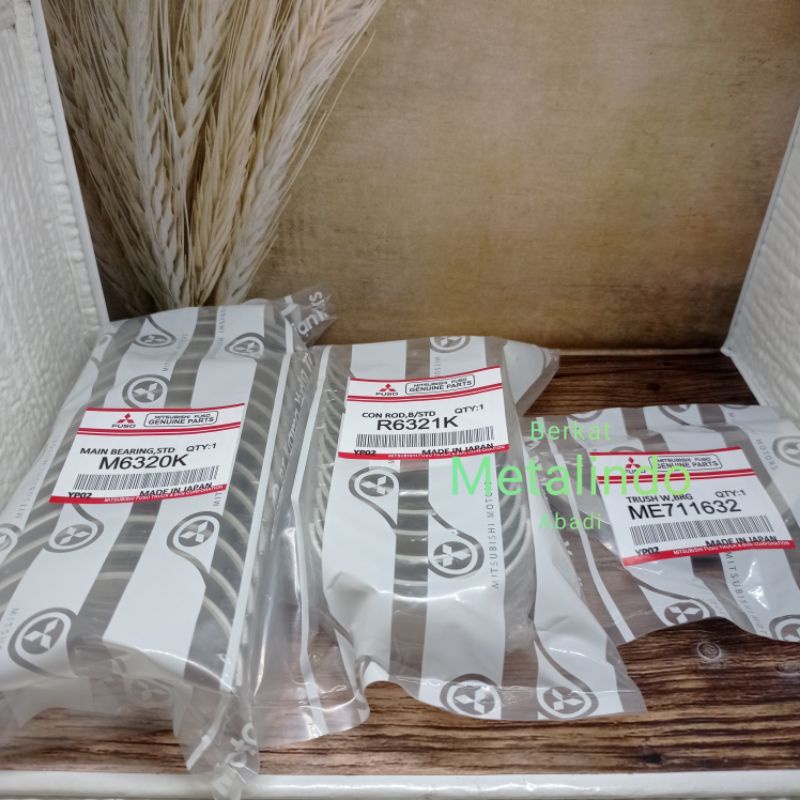 METAL SET JALAN DUDUK BULAN FUSO PS190 PS 190 6D16 FIGHTER GANJO ORIGINAL