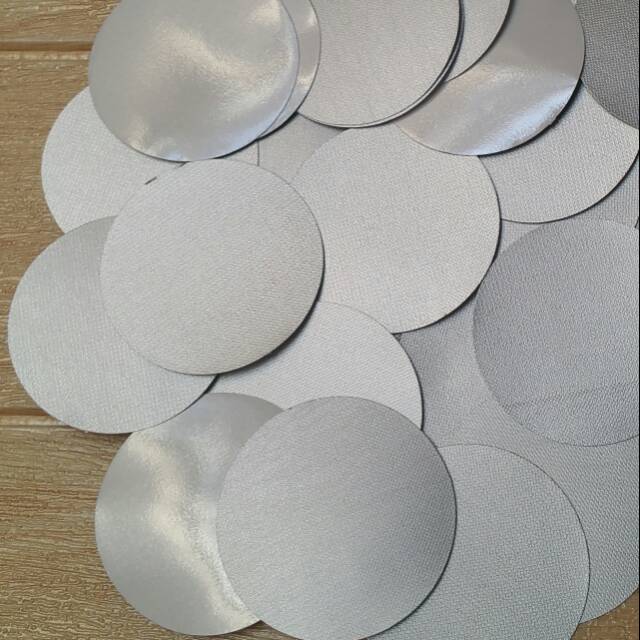 250pcs Seal Botol Kaca 38mm - Seal Alumunium Foil untuk Botol Kaca