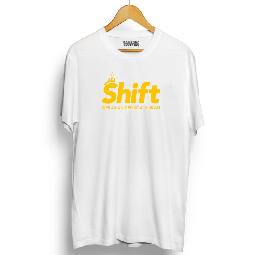 Kaos Distro Shift Pemuda Hijrah Yellow Premium