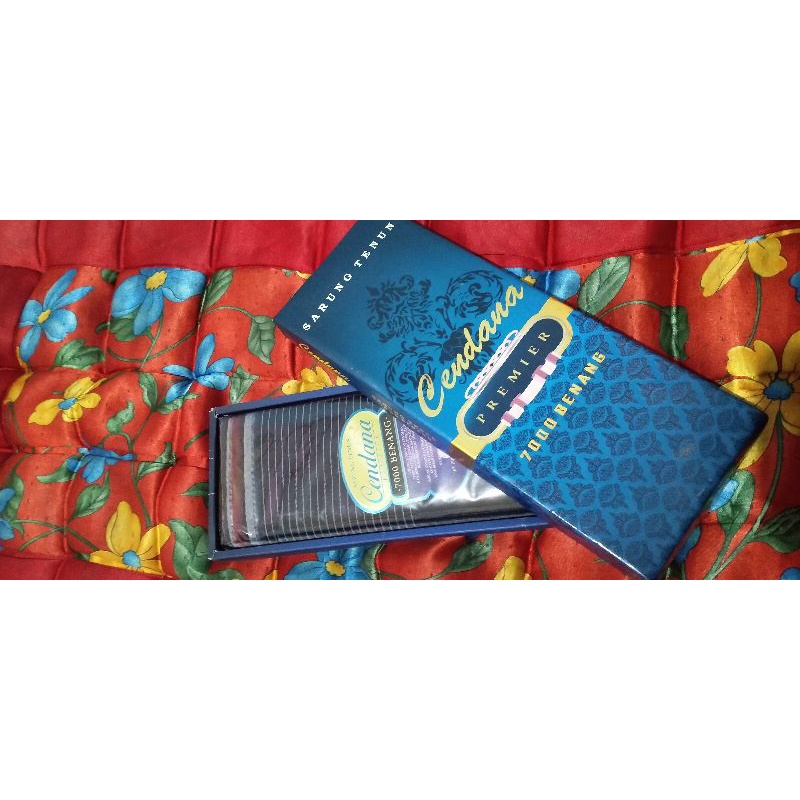 sarung Tenun Cendana premier 7000 benang