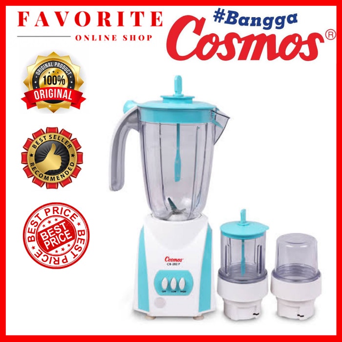 BLENDER COSMOS CB 282P ORIGINAL BLENDER PLASTIK COSMOS 2LITER CB-282P CB282P