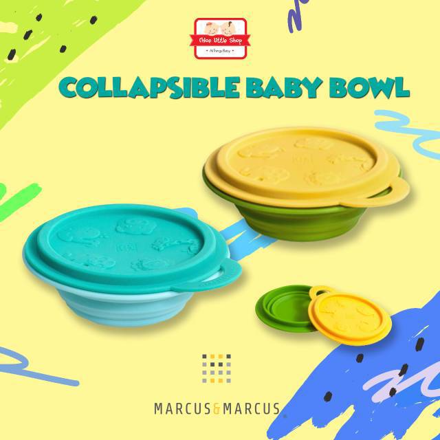 Marcus&amp;Marcus Collapsible Baby Bowl