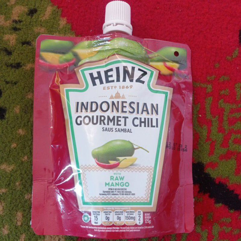 Heinz Saus Sambal 125g exp Juli 2023