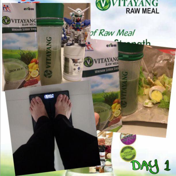 Makanan Detox / Detoks Vitayang Rawmeal 48 Jenis Tumbuhan Makanan Mental Raw Meal KK Indonesia Korea