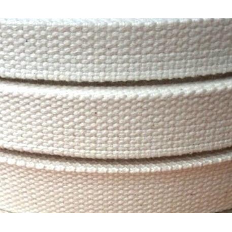 ➶ Tali Tas Webbing Katun Polos Tebal 3cm ➵