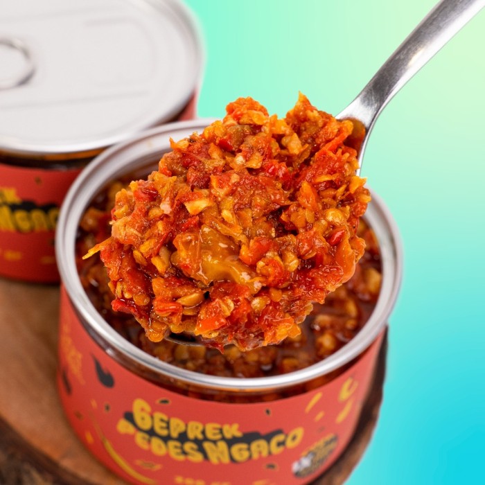 

Ready- Eat Sambel - Sambel Geprek Pedes Ngaco