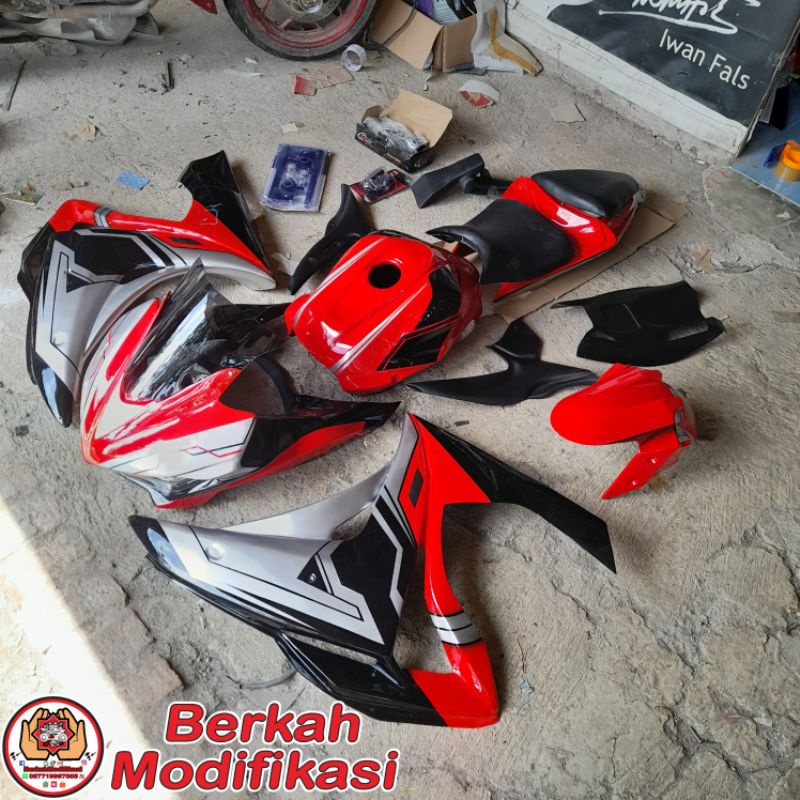Full Fairing Body Sett Model R25 PNP Yamaha Vixion OLD NVA / NVL dan Vixion R