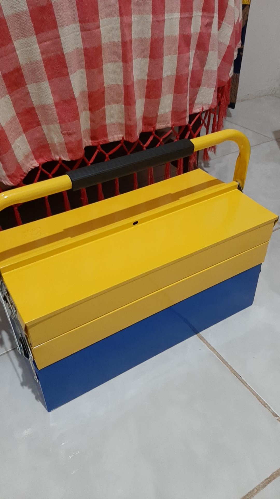 Tool Box Besi 3 Susun Rush / Toolbox Besi Kaleng / Kotak Kunci / Kotak Perkakas