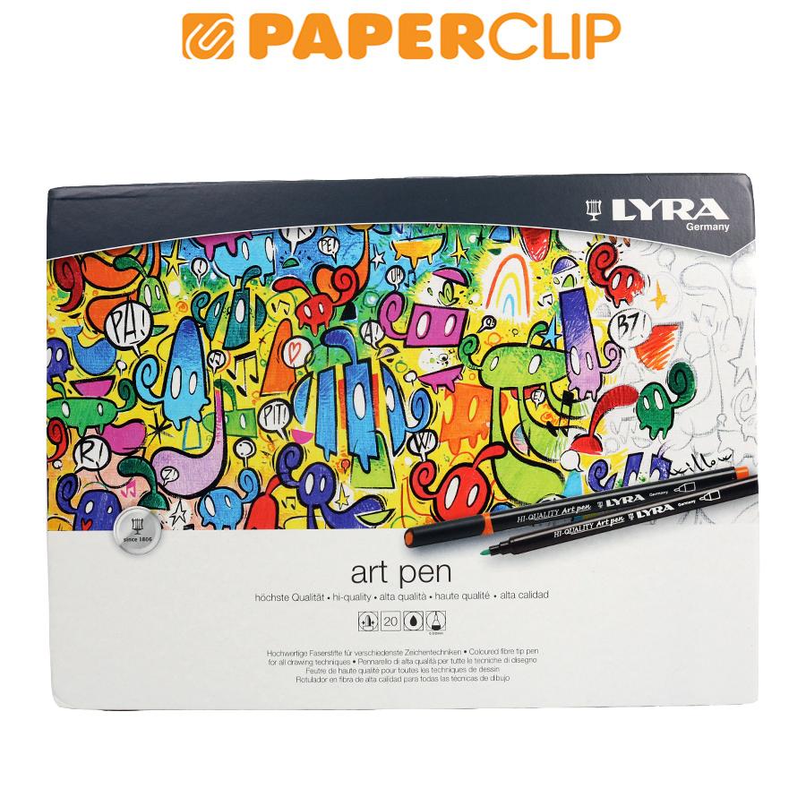 

LYRA ART PEN 6751200 20COLOR METAL BOX