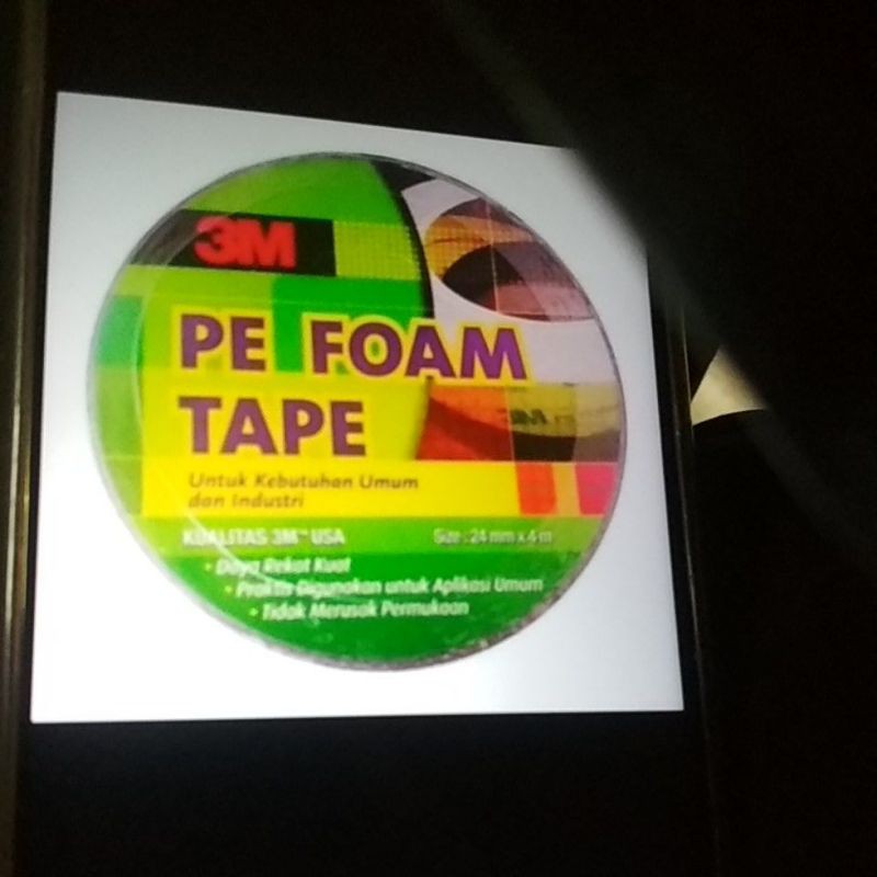 

PE FOAM DOUBLE TAPE 3M 24MMX4M