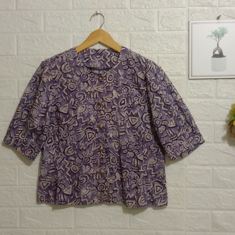 Thrift blouse wanita 05-63.ld 100 pj56(katun