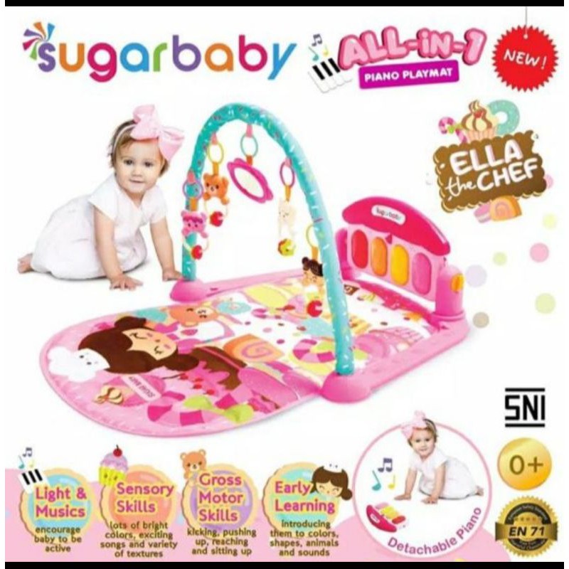 BABY PLAYMAT SUGAR BABY ALL IN ONE#BABYIMPORT