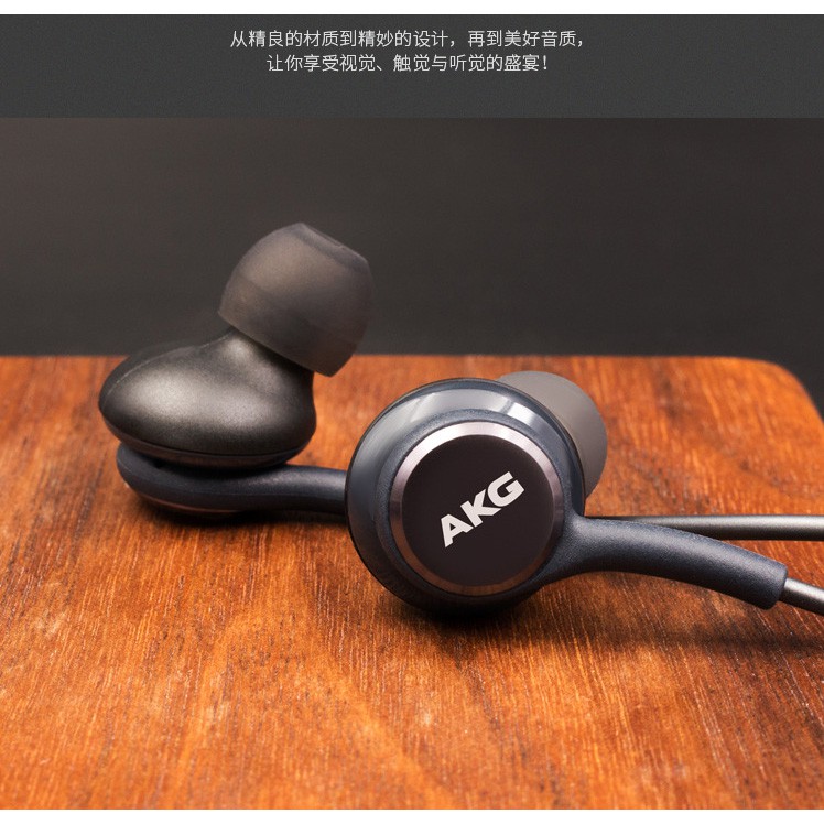 Earphone Headset Samsung Galaxy S10 Tune by AKG - EO-IG955 - Black