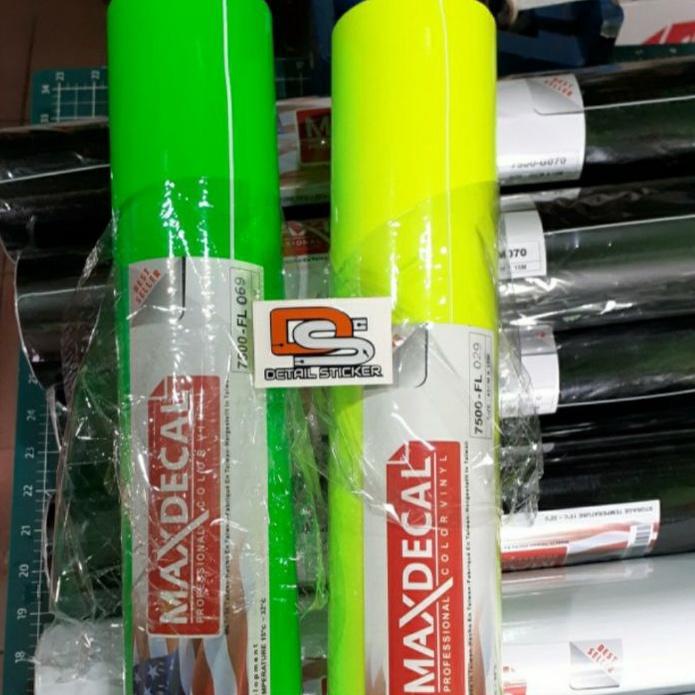 

TERBAIK Sticker Stiker Skotlet Maxdecal Max Decal Hijau Stabilo Kuning Stabilo, flourescent FL069 FL029 HR6...