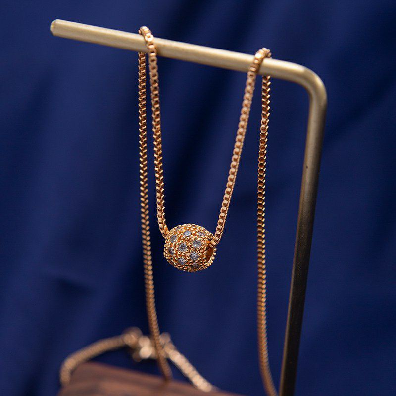 Kalung perhiasan imitasi cantik dan berkualitas Tahan lama kalung cuping kalung fashion gold