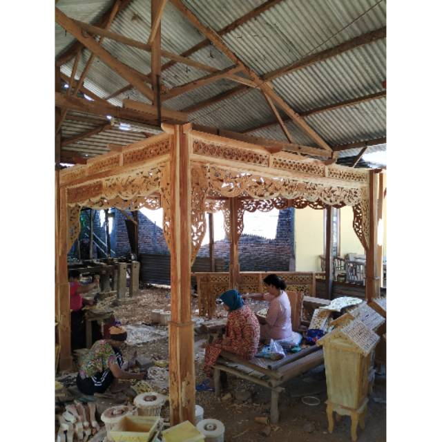 pergola wedding pelaminan pot kotak dekorasi decoration ukir kayu murah terbaru unik pengantin rias