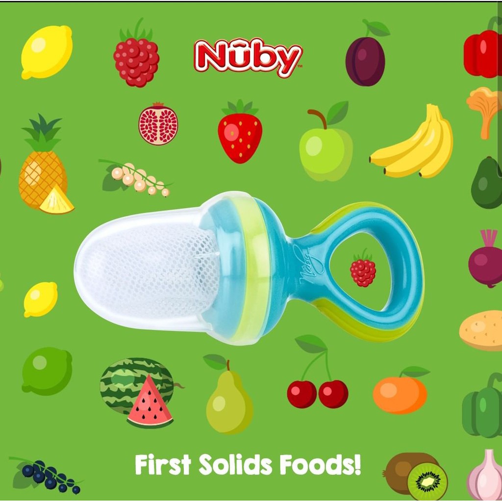 Empeng Buah Fruit Feeder Nuby Garden Fresh Nibbler