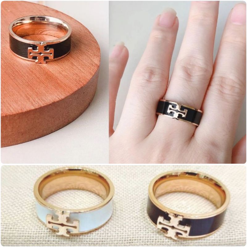 Cincin Titanium asli Toryx Hitam Platgold Anti karat Ring Stainless steel ori Premium Quality Ct022