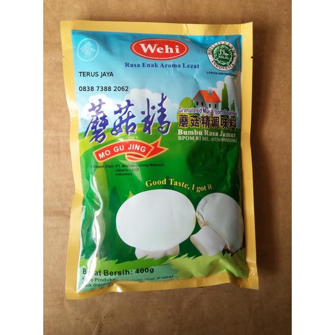

Kaldu Jamur 400G Mo Gu Jing Wehi