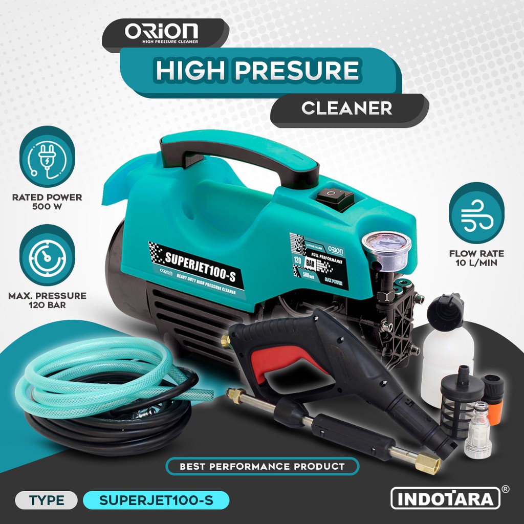 Alat steam cuci motor & mobil Jet Cleaner Orion SUPERJET100S Shopee Indonesia