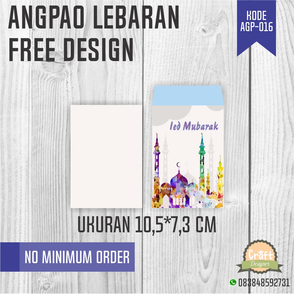 

Amplop Angpao Lebaran Murah Custom Design 016