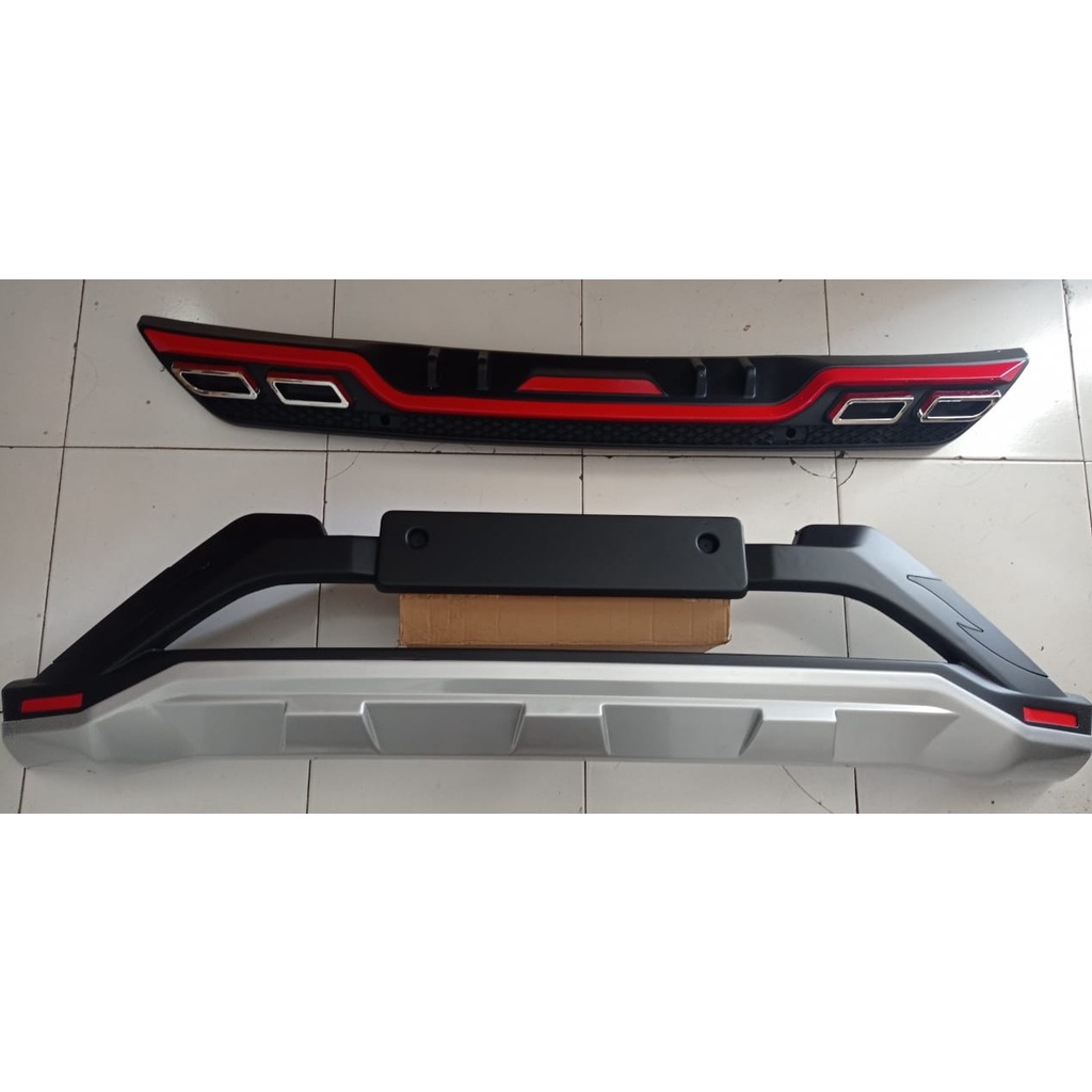 BUMPER DEPAN BELAKANG ALL NEW RUSH 2018 NEW DESIGN V2