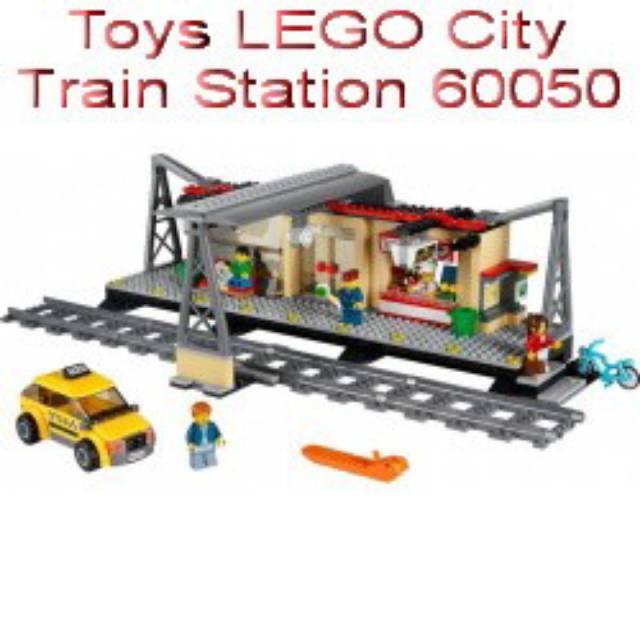 lego city with train