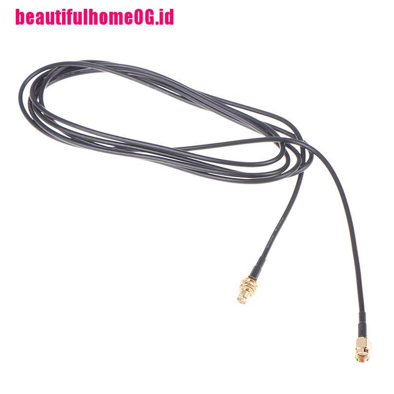 1pc Rg174 Rp-Sma Kabel Extension Router Antena Wifi Male Ke Female