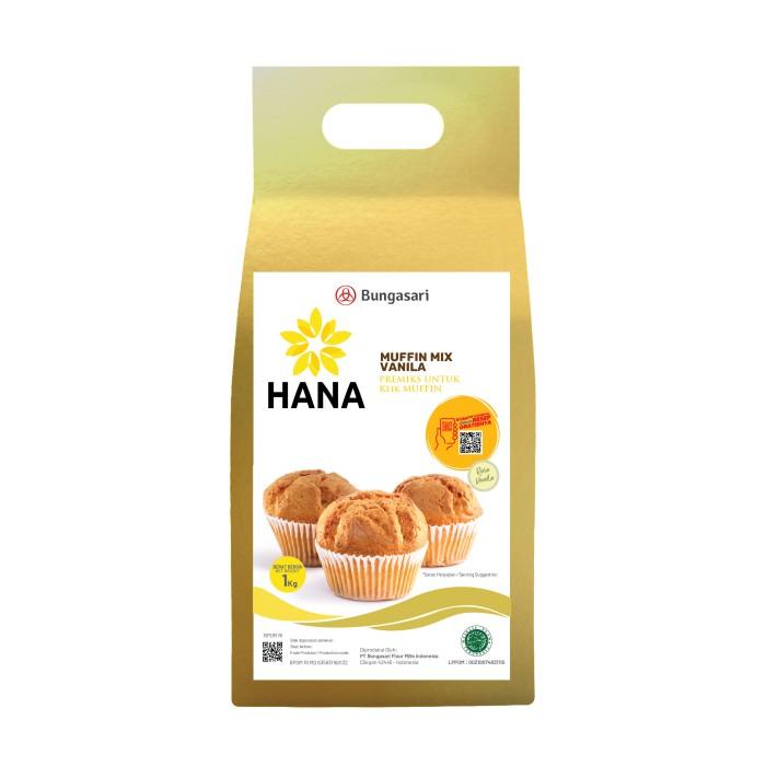 

Tepung Bungasari Hana Muffin Mix Vanilla 1 Kg