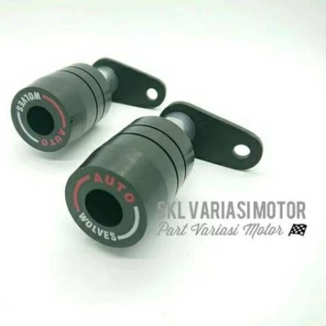 SATU SETT FRAME SLIDER AGNA NEW CB150R DAN OLD CB150R PLUS BRACKET