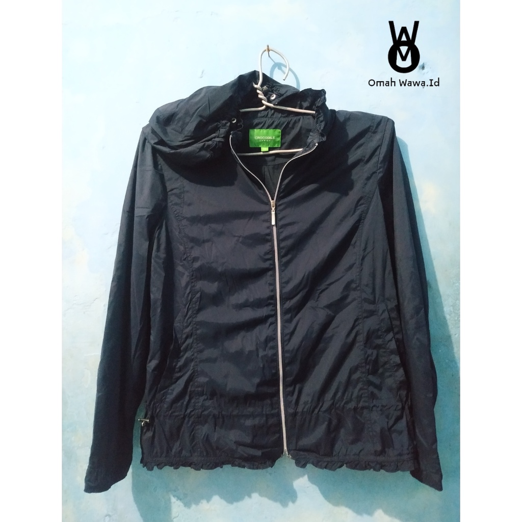 Jaket Outdoor Crocodile Navy Wanita