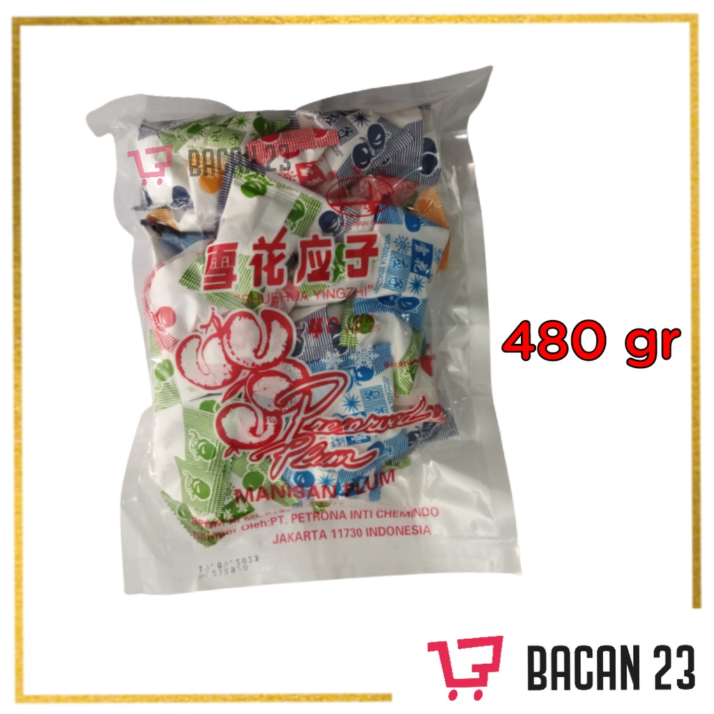 

Manisan Plum Shuehua Yingzhi ( 480 gr ) / Preserved Plum / Manisan Imlek / Bacan 23 - Bacan23