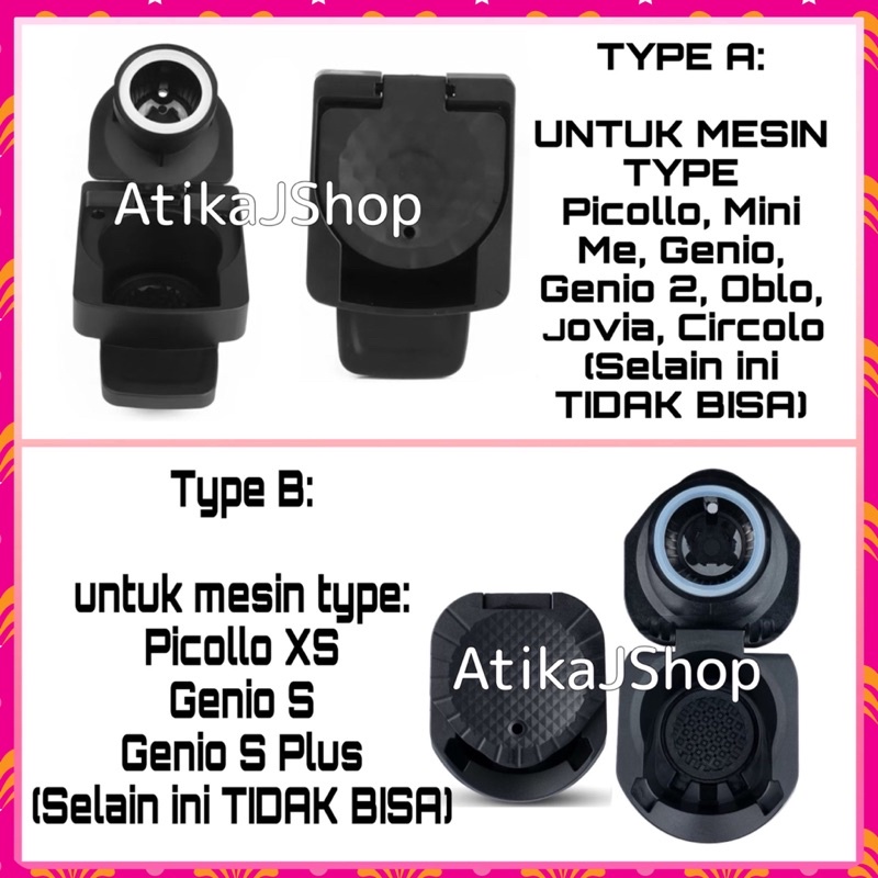 Dolce Gusto Converter Adapter Untuk Pakai Kapsul Nespresso di Mesin Dolce Gusto