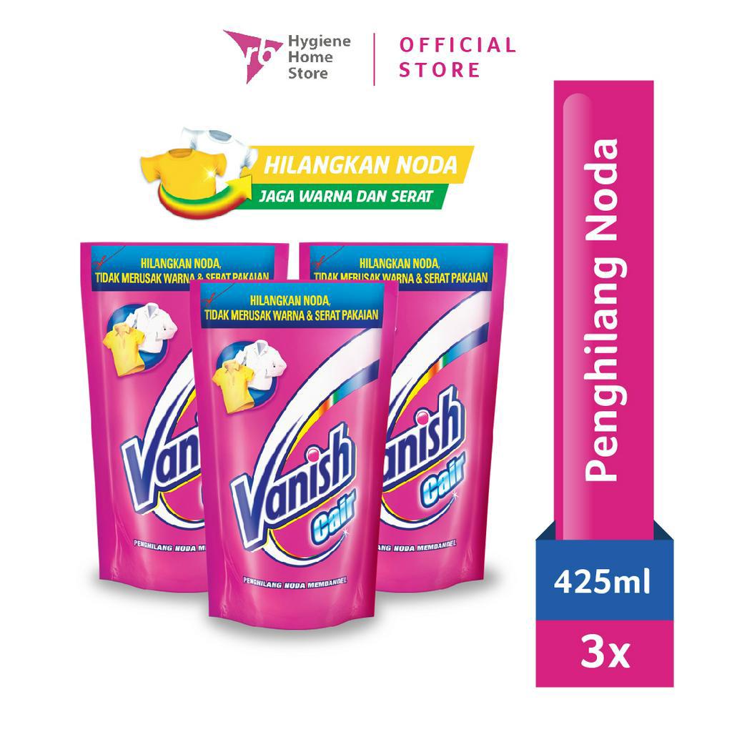 Jual Vanish Liquid 425 ml Pouch x3 Shopee Indonesia