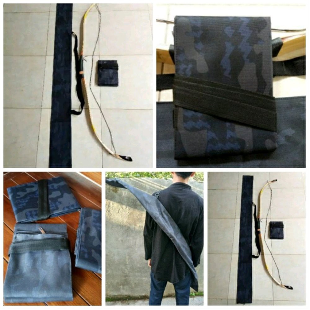 Tas busur panah Tas panahan tradisional horsebow Tas horsebow camo