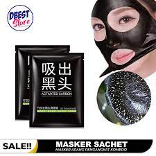 Masker Komedo Blackhead Masker Hidung Bioaqua masker Peel Off Charcoal