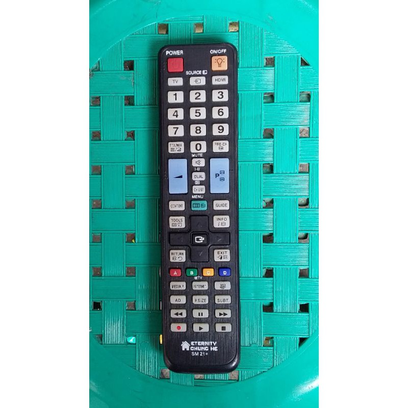 REMOTE TV ETERNITY CHUNG HE SERI SM21 PLUS