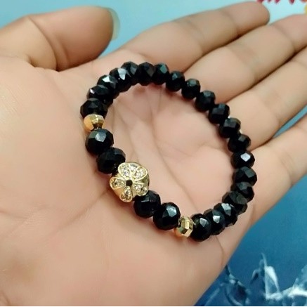 Gelang tangan wanita //gelang kristal lapis emas // perhiasan // fasion wanita//gelang