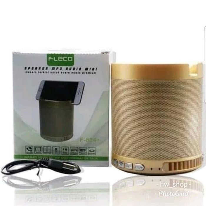 Speaker Bluetooth Dilengkapi FM Radio / Speaker Mini Lampu LED
