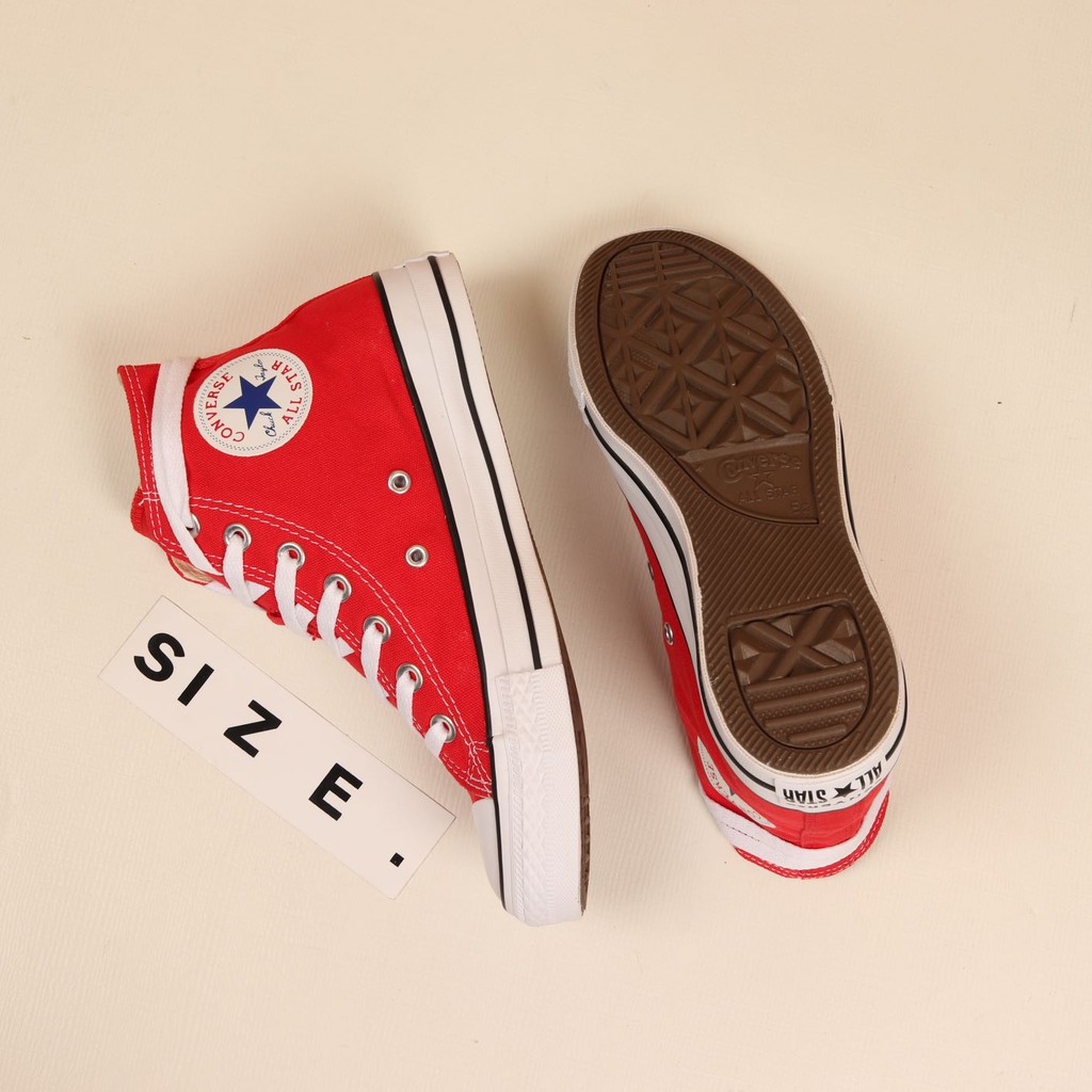 SEPATU SNEAKERS Converse All Star Classic HI Red