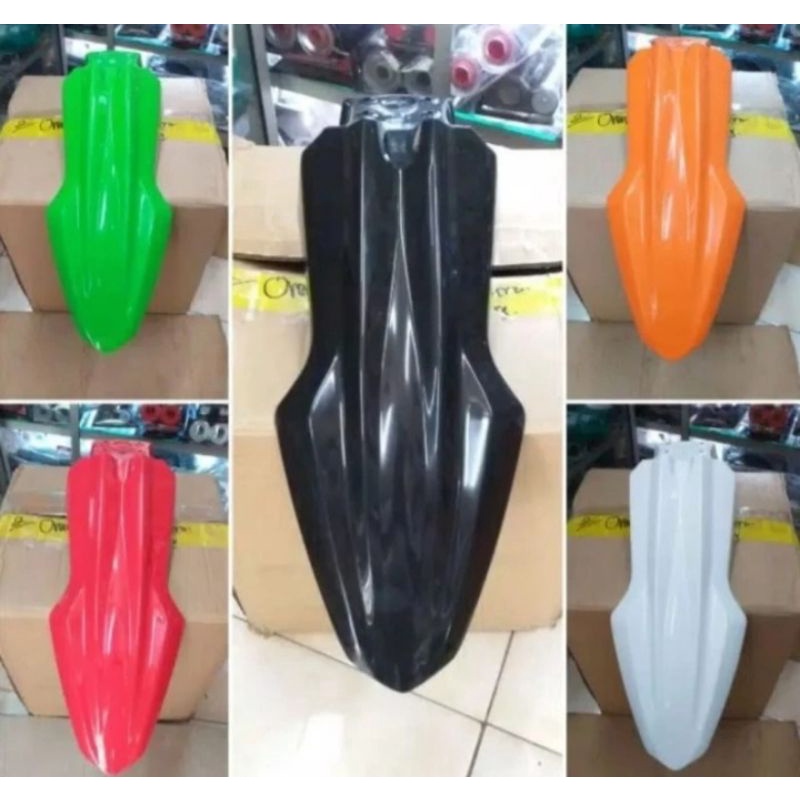 spakbor depan klx bf modifikasi xride dan matic trail