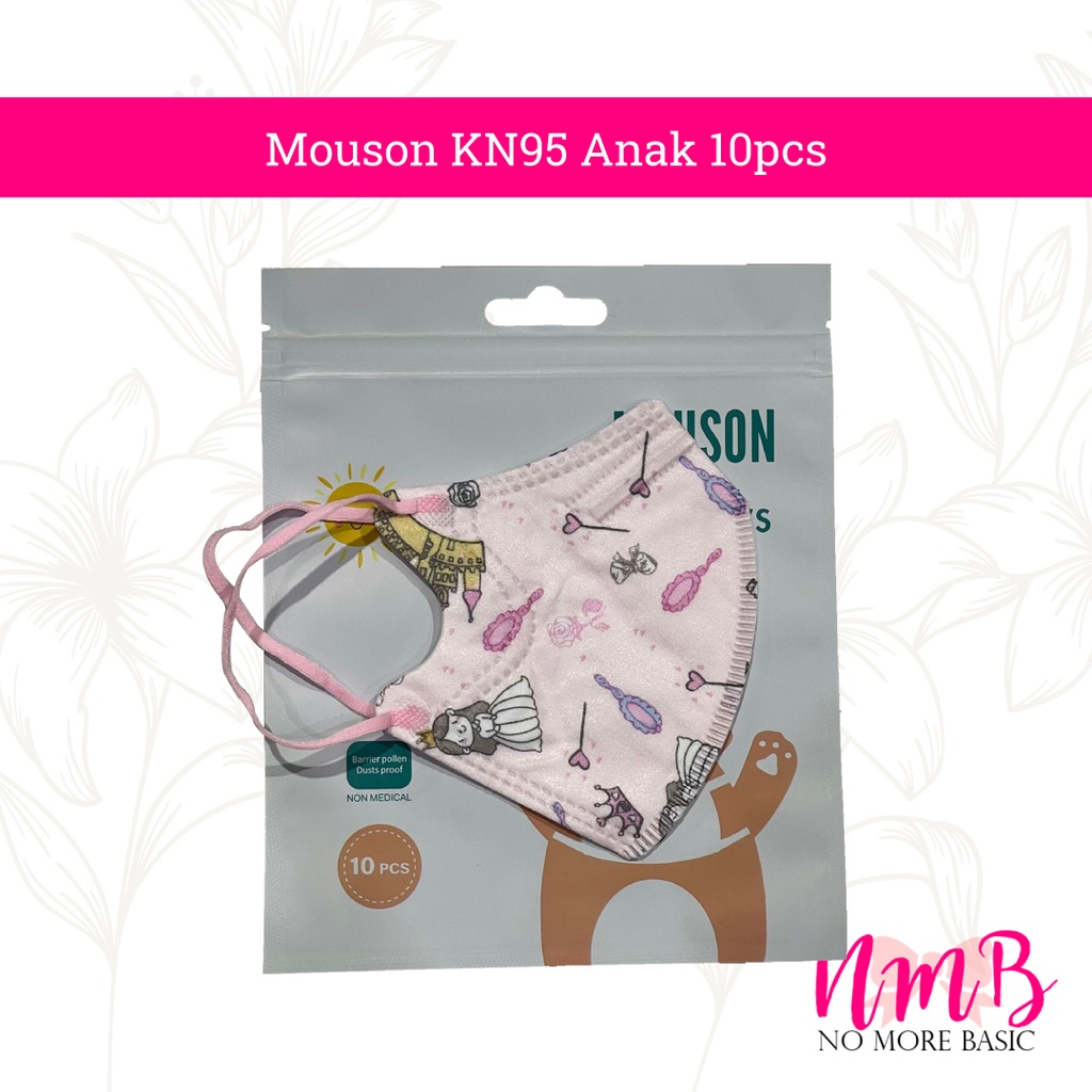 Masker Anak Mouson KN95 Kids Mouson 5D Karakter