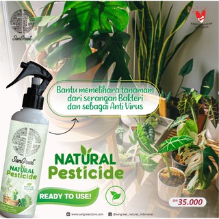 SanGreat Natural Pestisida untuk kutu putih ulat trips keong semut tanaman hias dan tabulampot 250 ml pestisida organik #0
